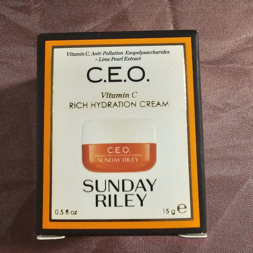 Sunday Riley CEO Vitamin C Rich Hydration Cream